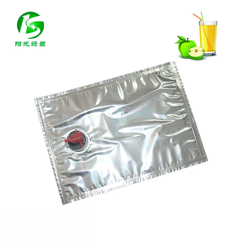 5L liquid plastic bag in box  wine dispenser