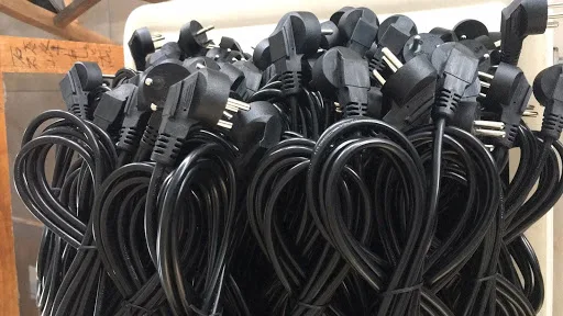 Высококачественный кабель из ПВХ оптовая продажа европейская вилка 220 В компьютерный