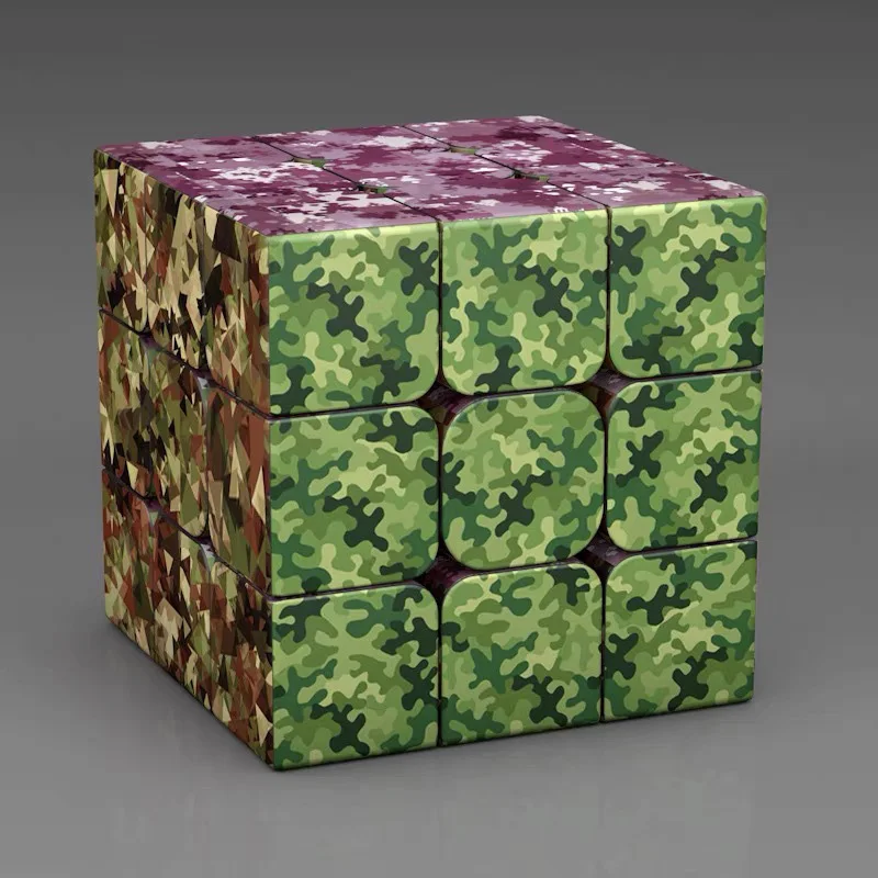 Hot Sales Magic Cube 3x3x3 Stickerless macaron Speed Puzzle magnetic set Cubes Toys bundle 2x2 3x3 4x4 5x5 led display