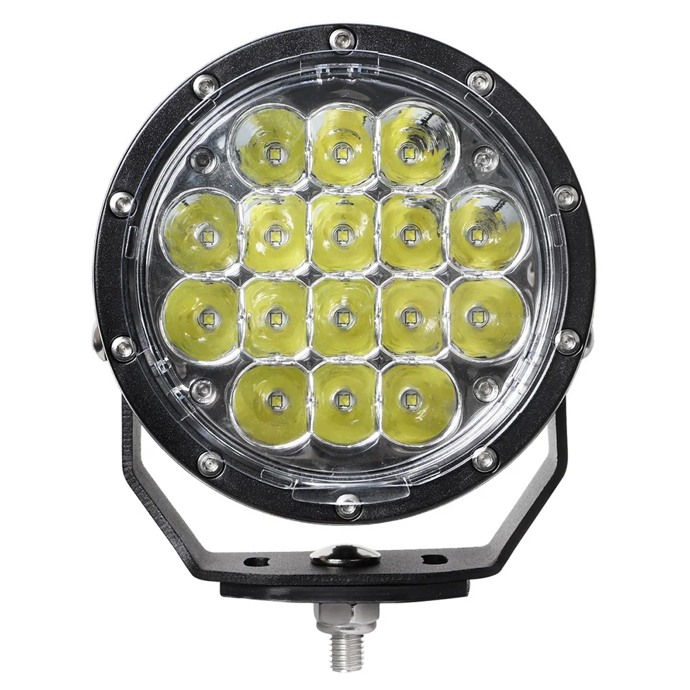 Hot Sale Aurora 5 inch round trucks offroad Lights 4x4 tractors 80watts led driving work light