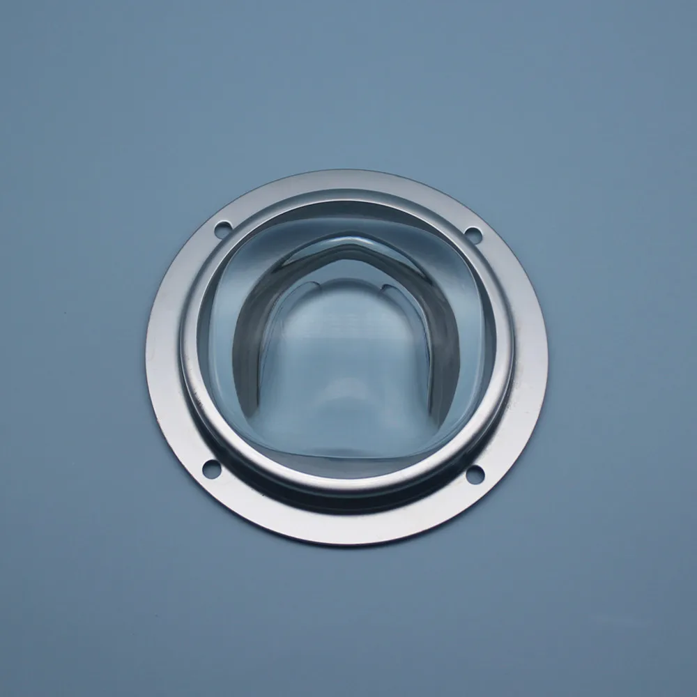 50w 100w 200W optical cob led street light glass lens