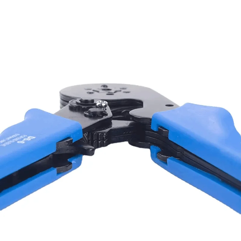 Multi-functional 6-6 0.25-6mm Ratchet Cable Crimping Tools Tubular Terminal Crimping Pliers round nose Euro