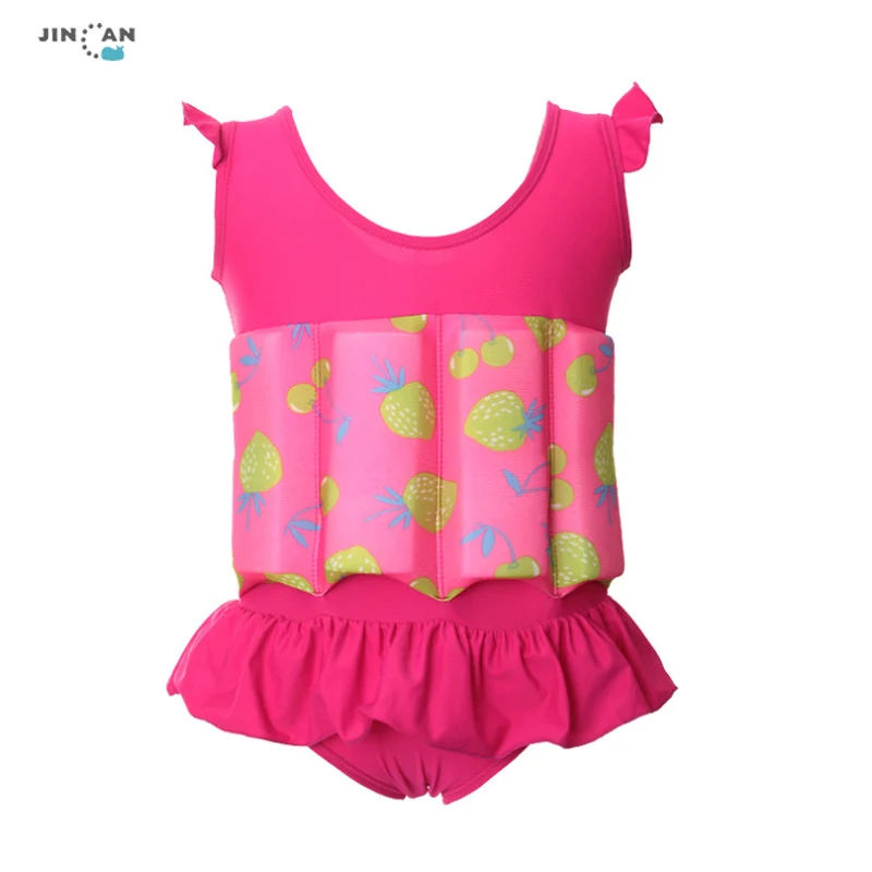 Wholesale Children Learn To Swim Training Vest Adjustable Kids Float Suit Buoyancy Swimsuit