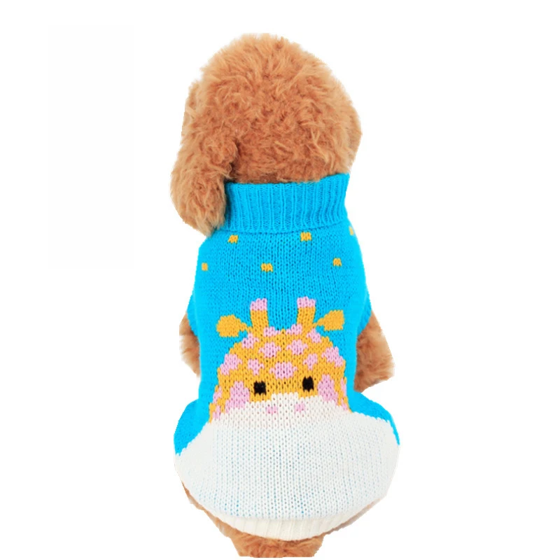 Рождественский костюм маленького размера для кошек и собак, Рождественский праздничный флисовый шерстяной свитер для домашних животных