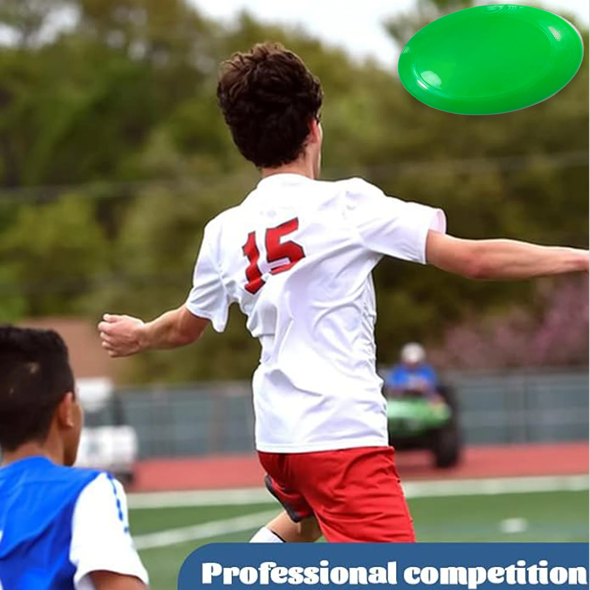 Customized Logo Flying Disc Lightweight 175g Outdoor Sports Toy Training Camping Made Plastic PE Printed Logo