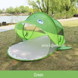 Pop Up Indoor Outdoor Ocean Children Play House Beach Animal Shark Kids Pop Up Play Tent