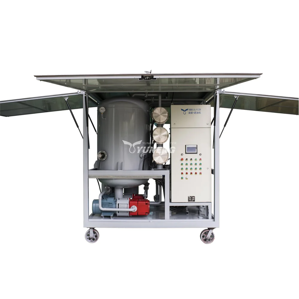 Fully Automatic Vacuum Double Stage Transformer Oil Purification Machine