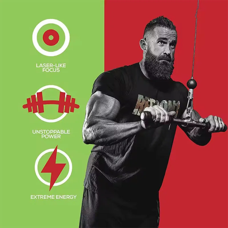 Pre Workout Powder With Creatine For Performance Beta Alanine For Muscle L-Citrulline For Pump For Sustained Energy