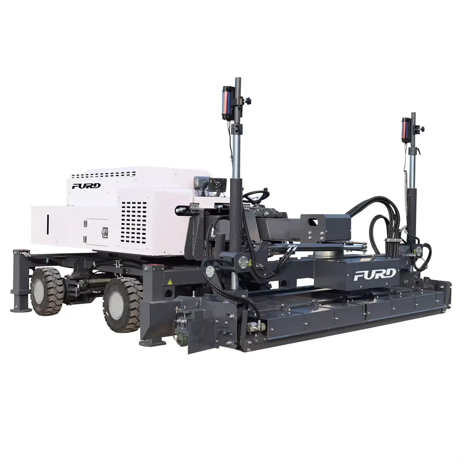 Discounted Prices Concrete Paver Machine Good Quality Laser Guided Leveling Screed