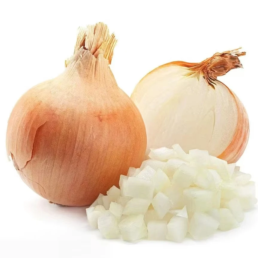 BRC HALAL Certified Organic IQF White Onion Dice Premium Whole Cut Snacks Cooking Ingredients Fresh Frozen Fruit Vegetables