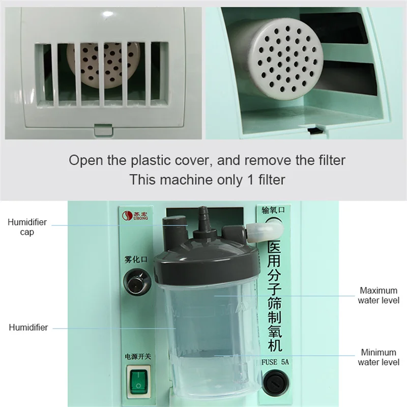 Factory Outlet Concentrators Sale Battery Flow Meter For Oxygen Concentrator Hospital Grade