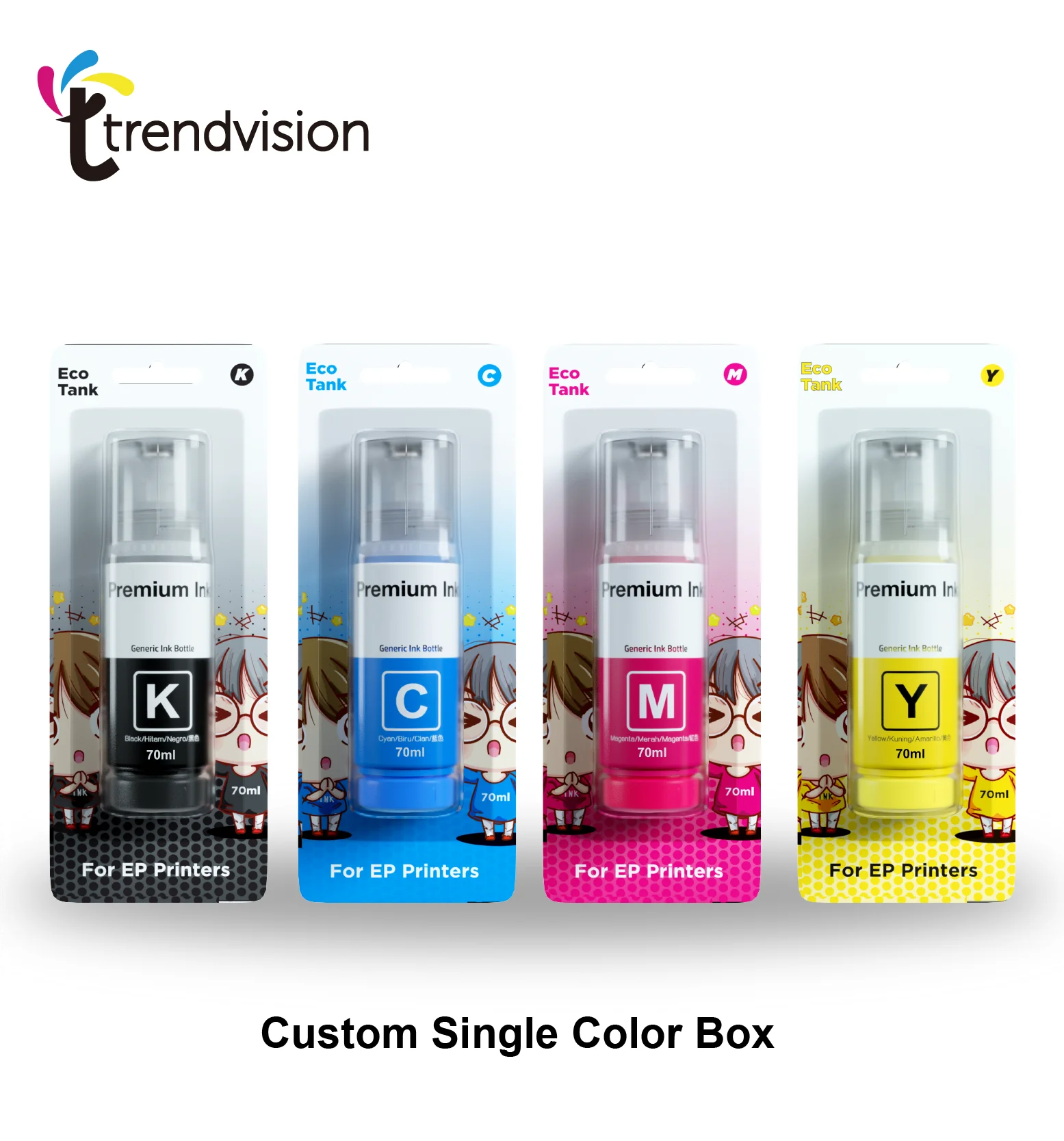 Trendvision Ink N-Pro Series DX5 DX7 XP600 5113 4720 5210 I3200 Textile Sublimation Ink For Epson Print Heads