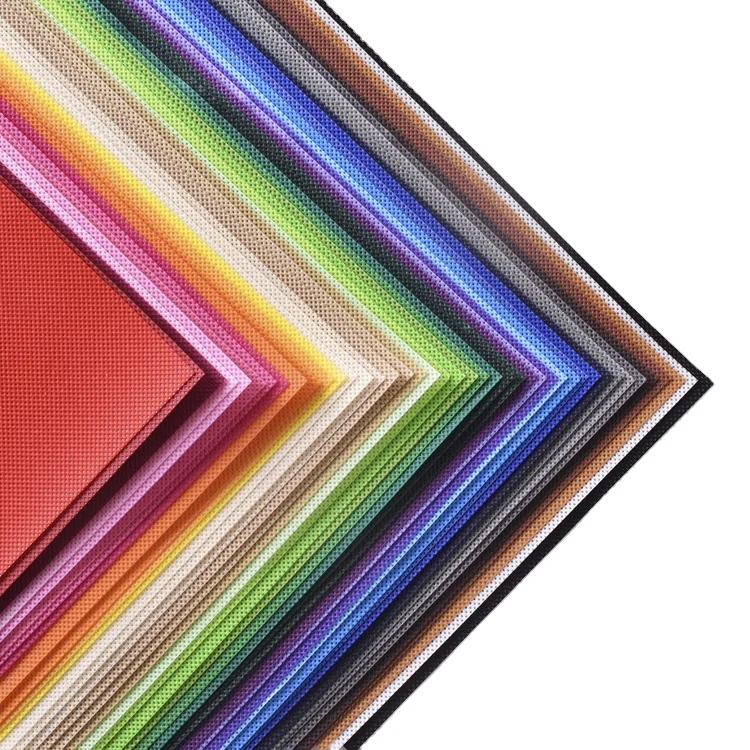 
High quality spunbond s ss sss non woven fabric 100 % pp nonwoven fabric rolls Xmas gift bag fabric material for shopping bag 