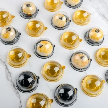 Hot Sale transparent cake box Round caking  Best Cupcake Container In Stock cup cake box