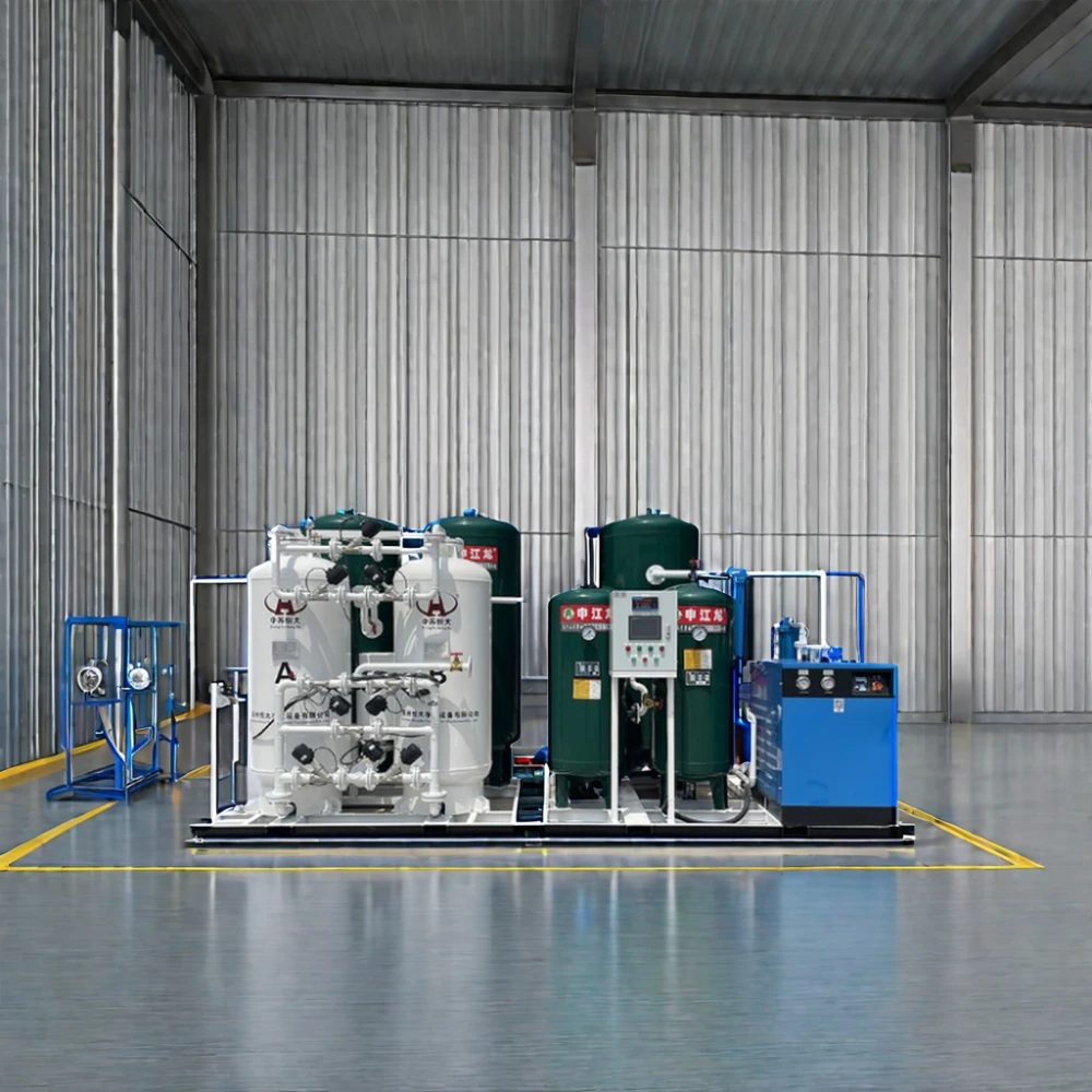 99.99% Laser Cut Into Skid Filling Cylinder Nitrogen Machine Nitrogen Generator
