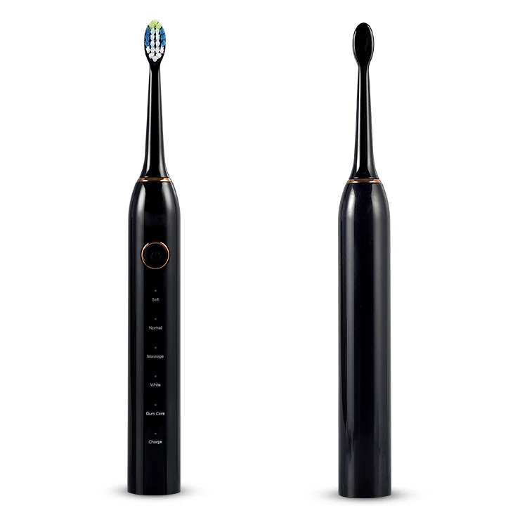 Boxed novelty signal display usb rechargeable sonic battery electric toothbrush