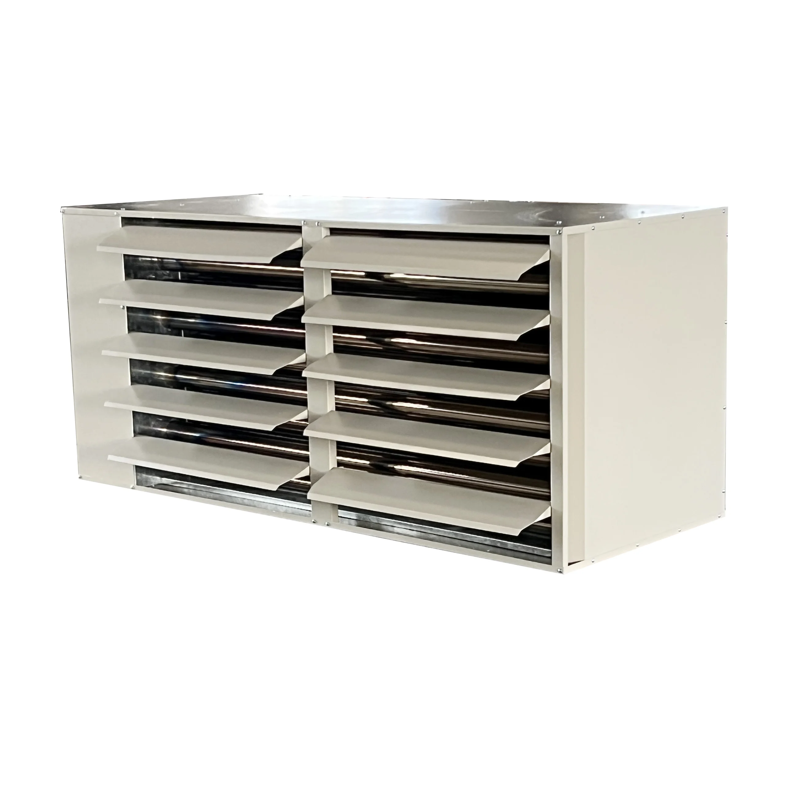 High efficiency condensing gas unit heater, NG/LPG 270000 BTU/80kW, suitable for large workshops and warehouses