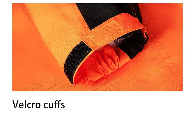 Motorbike High Quality Outdoor Waterproof Rain Coat Velcro Design Windproof Suit