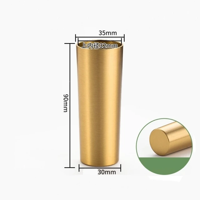 Customize Brass Table Leg Toe Caps Chair Legs End TLS-219