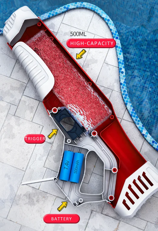 New design Shooter Pump gun Toy Summer swimming pool game toys unisex electric water gun