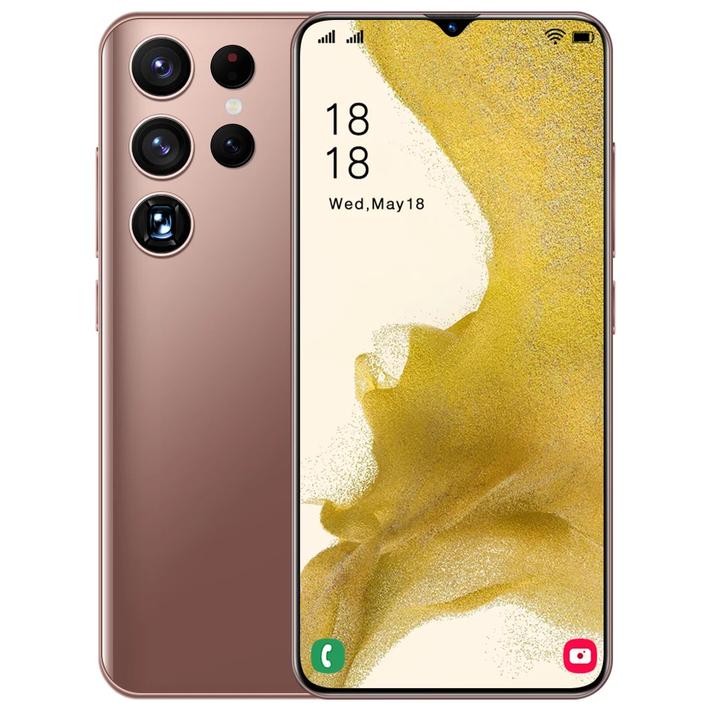 S22 orignal mobile version разблокированный смартфон 10 ядер 5 г пусть телефон HD screen face ID мобильный