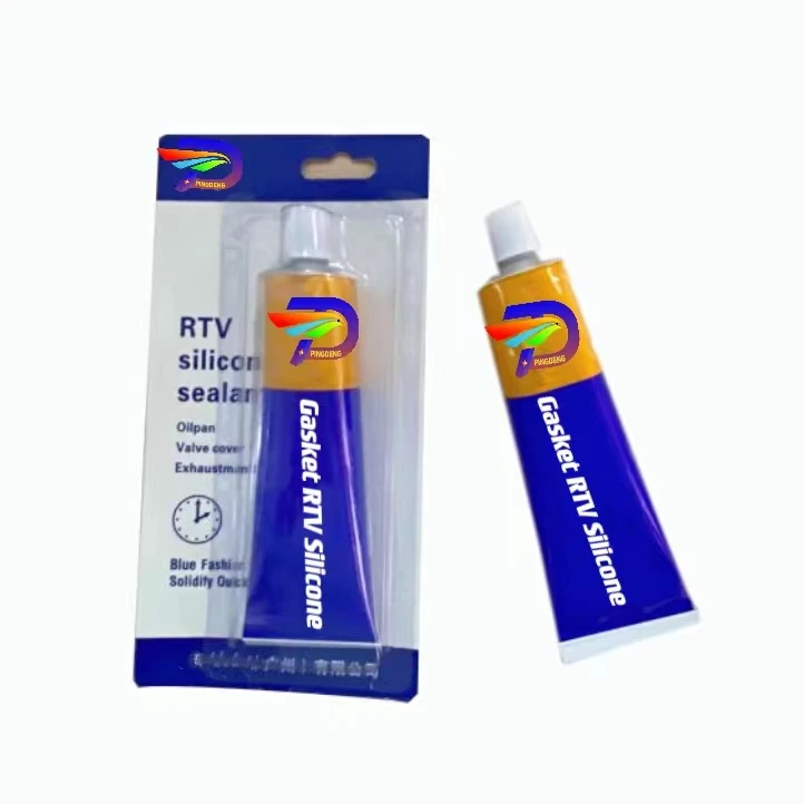 Lower price supplier fast curing RTV gasket maker paste silicone Instant adhesive for auto spare parts/RT V