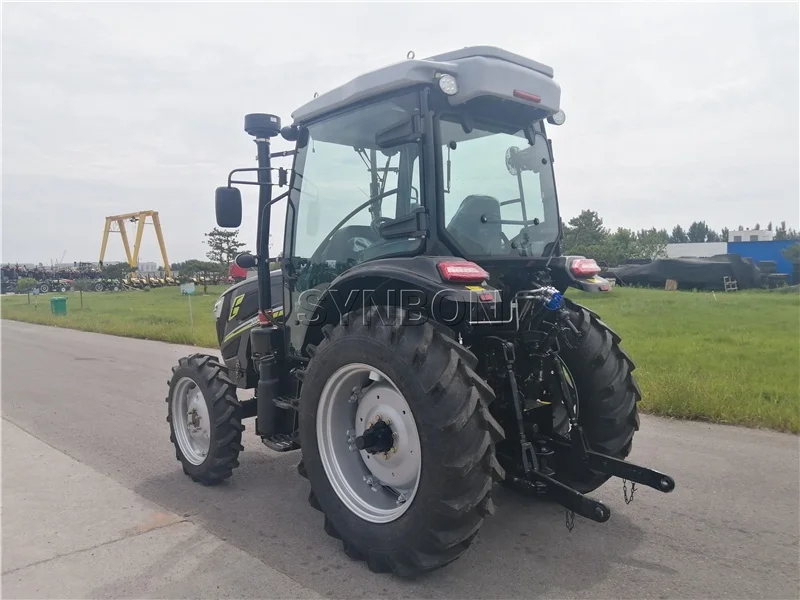 High Quality Newest 4*4 Multifunctional Small Mini Farm Tractor Powerful Diesel Engine PTO Farming Tractors for Sale