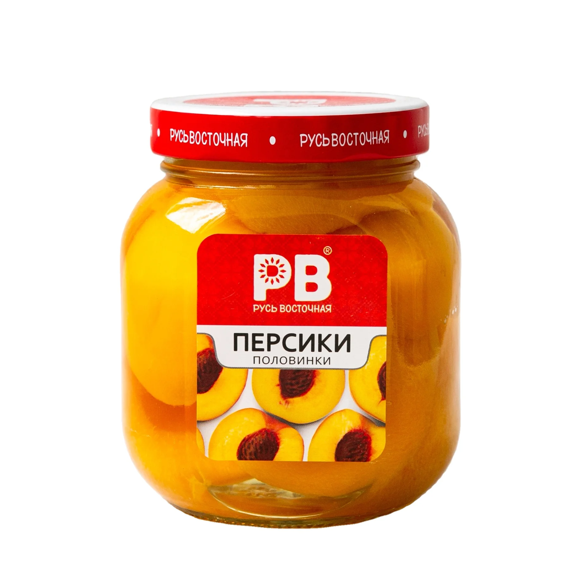 
Great quality 580 g canned fruit in light syrup halves of peach 