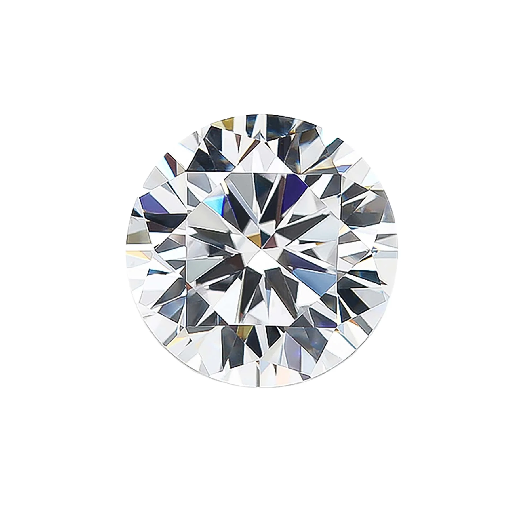 Wholesale Small Size White Round Cut VVS1 Moissanite E Color Diamond for Sale