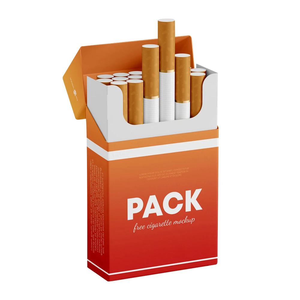Cigarette Packaging Customized Empty Cigarette Box With Printing