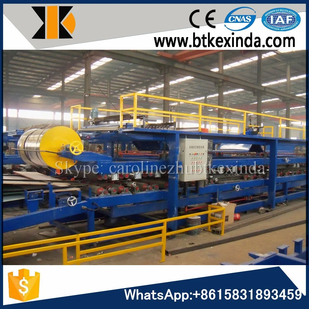 polyurethane sandwich panel machine eps sandwich panel press machine