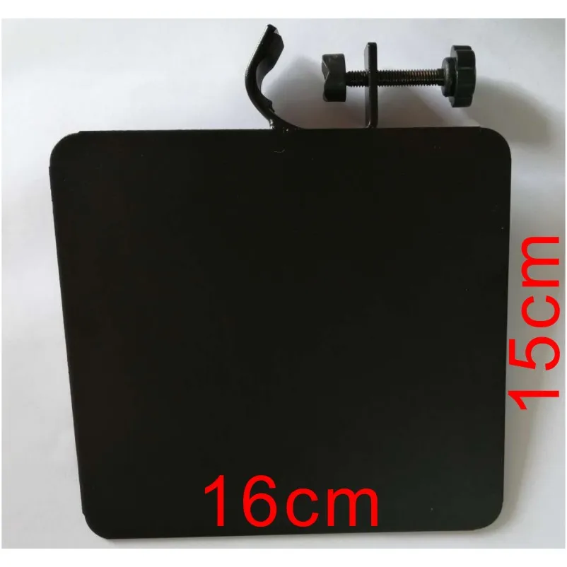 Microphone Stand Tray Mount Clamp on Rod Holders, Microphone Stand Desk for Music Sheet, Live Streaming, Recording