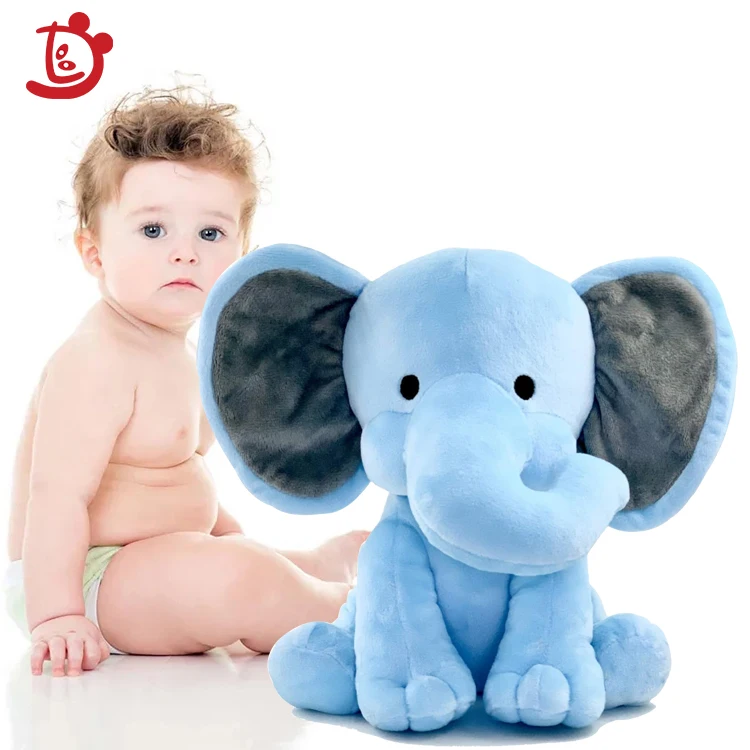 2021 New Cute Plush And Stuffed Baby Elephants Toys With Big Ears Wholesale Cheap Colorful bt21 Soft Toy cartoons Plush Elephant