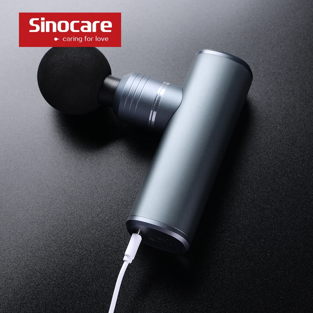 
Sinocare Vibration Hand Massage Gun 2021 Fascial Massage Gun Chiropractor Massage Gun With 5 Heads 
