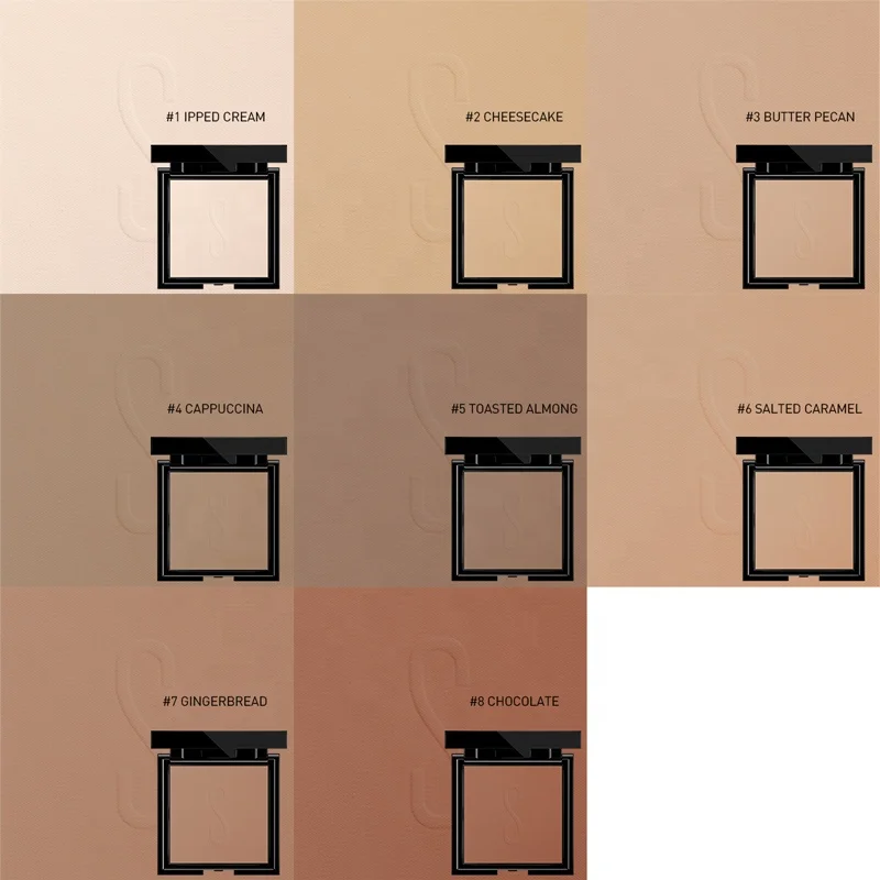 
Stagenius Wholesale Awesome Multicolor Optional Beauty Pressed Powder Makeup Foundation 