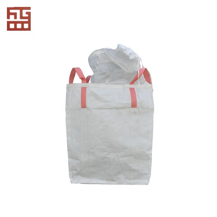 100% polypropylene plastic FIBC ton factory 1 ton widely used pp bulk jumbo bag