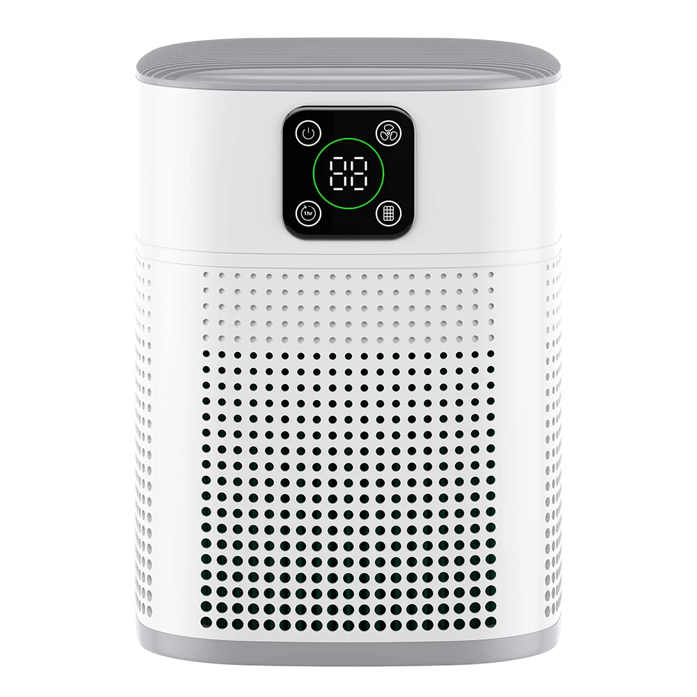 Small Smart Portable Desktop Activated Carbon Home Bedroom Hepa Filter Air Purifier with EPA certification