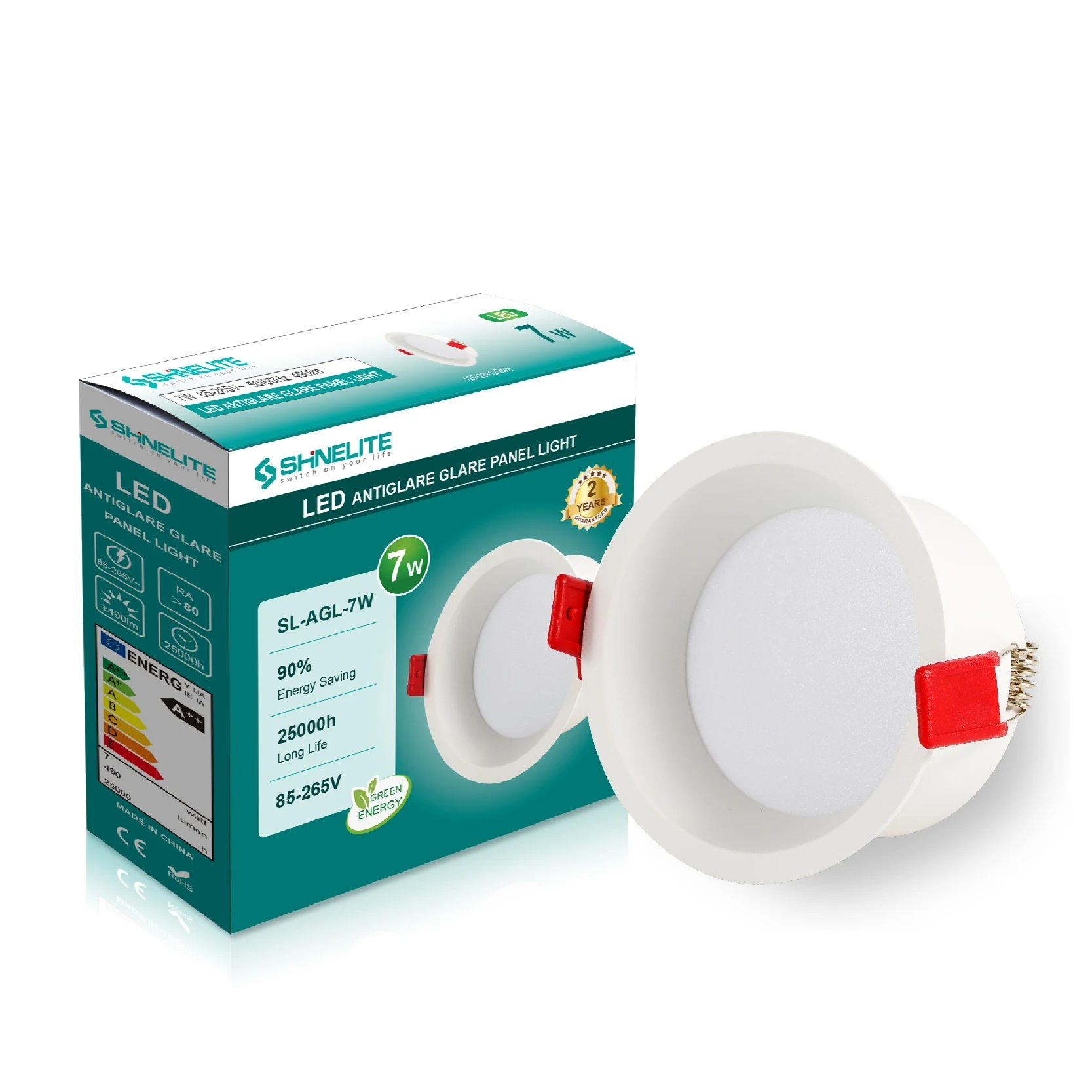 Shinelite factory price 5W/7W/9W/12W/15W/18W LED ANTI-GLARE PANEL LIGHT