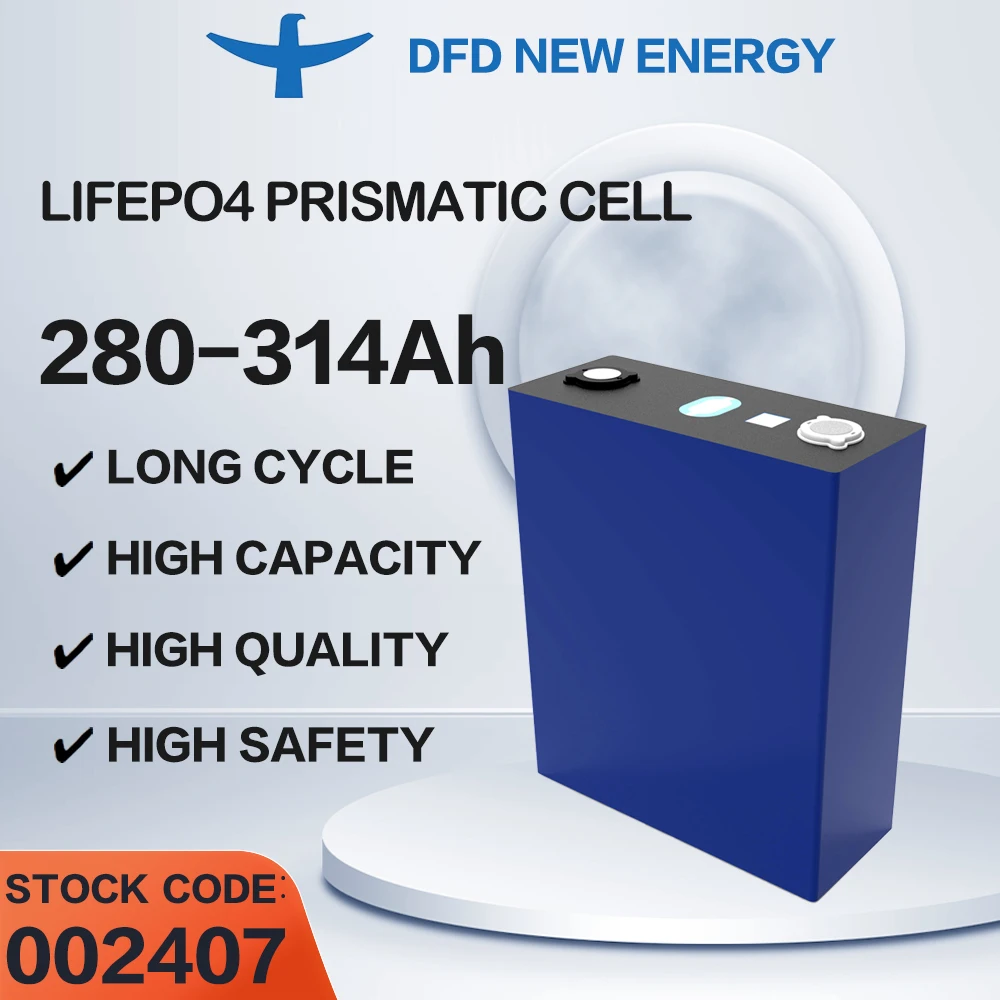DFD 3.2V 20Ah-314Ah Lithium Ion Cell with Lifepo4 for Golf Carts Submarines Home/Energy Storage Systems with LFP Anode Material