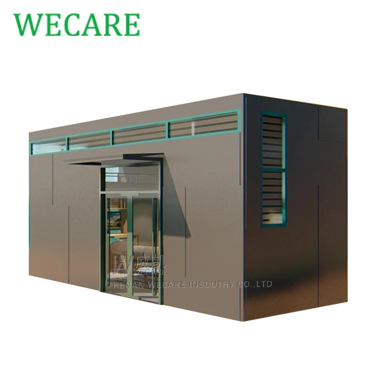 High Quality 2 Bedroom Prefabhouses Modular Homes Container Flat Pack Container Cabin Homes