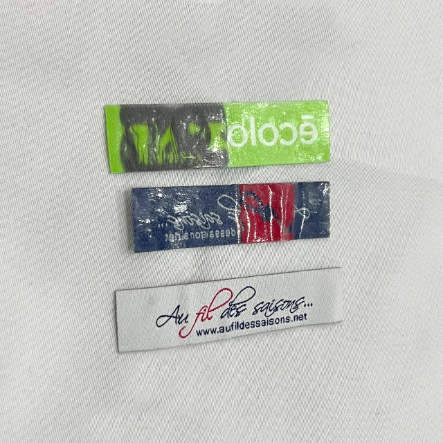 Factory wholesale woven neck label high quality customized label