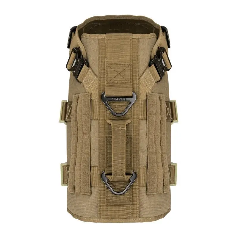 High Quality Nylon Heavy Duty Tactical Service Work No Pull Dog Harness for Large Medium Dog