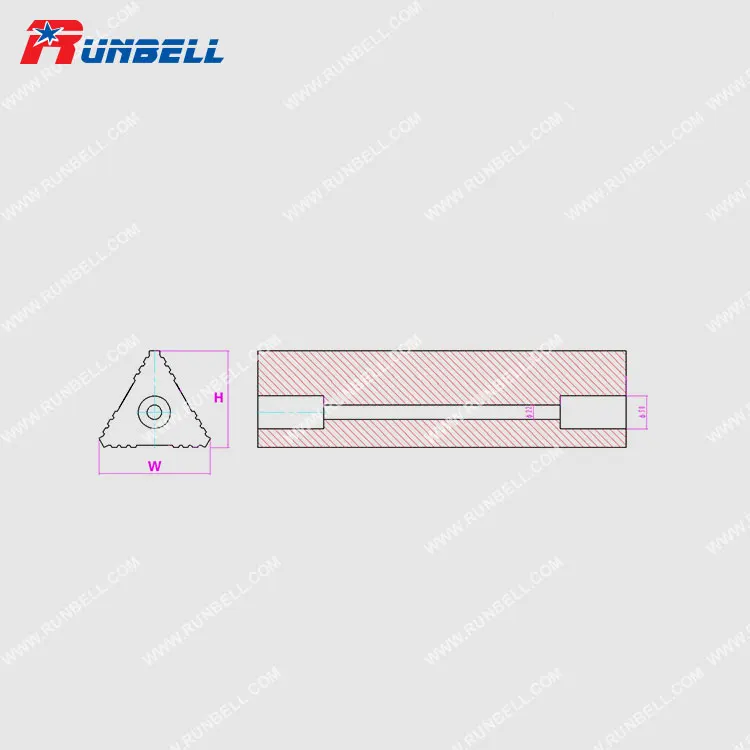  Треугольный резиновый стоп-сигнал для