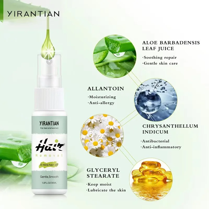 Hair RemoverShaving For Women Hairs Removal Natural Depilation Full Body Vaginal Leg Hair Remover spray