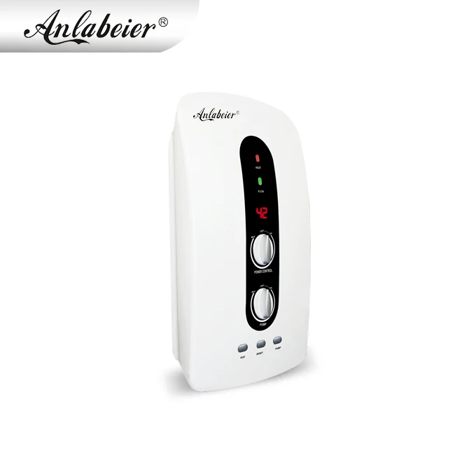 DC pump with ELCB electric water heater shower for low pressure area