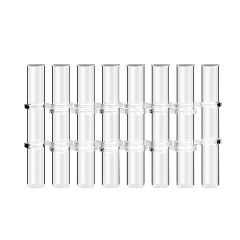Nordic Test Tube Flower Vase Clear Hydroponic Arrangement Flower Glass Vase Set