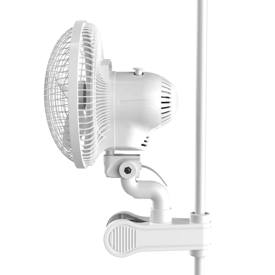 Trilite 7' Electric Portable Plastic Oscillating Clip Mini Fan for Grow Tent from China