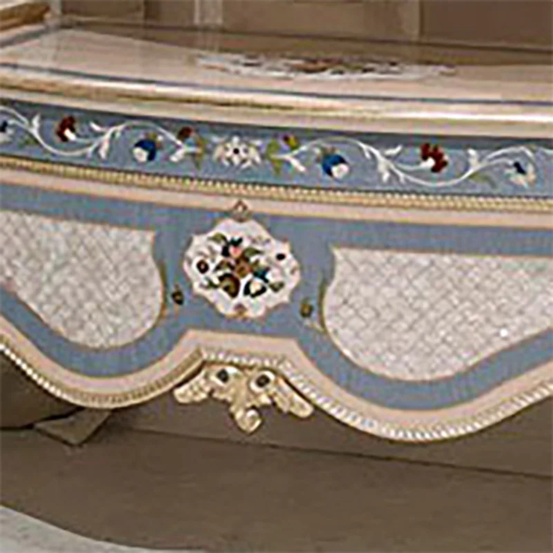 OEM Promotion European  Royal Wooden Dresser Full Length Mirror Wooden Mirror Jewelry Cabinet Painting Full Wall Mirror