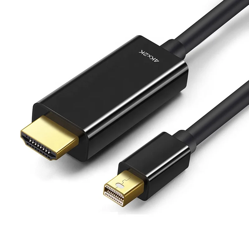  Vnew Mini DisplayPort штекер-HDMI штекер кабель позолоченный DP к 4K HDMI шнур поддержка