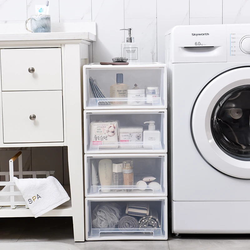 Современный ящик для хранения одежды, пластиковый шкаф для дома, аксессуары для спальни (с сеткой)